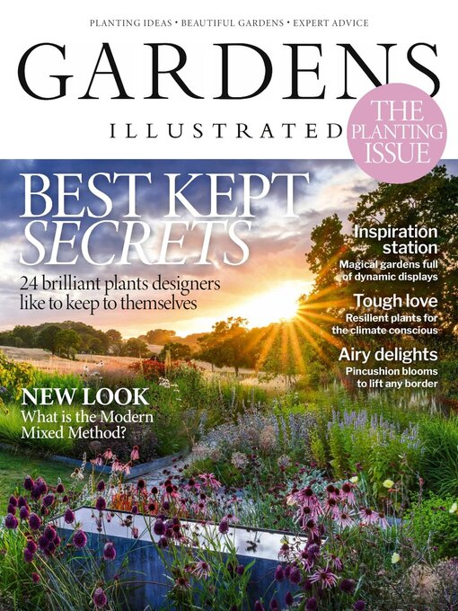 Cover image for Gardens Illustrated Magazine
